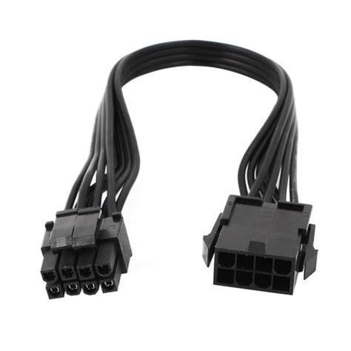 8 pin CPU power connector has different form on one end