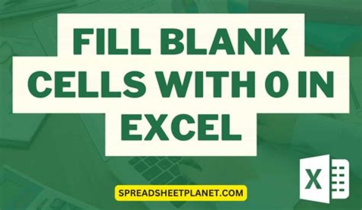 A blank cell not registering as zero in excel