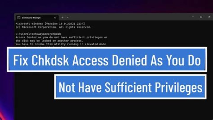 Access denied even though I'm an Administrator?