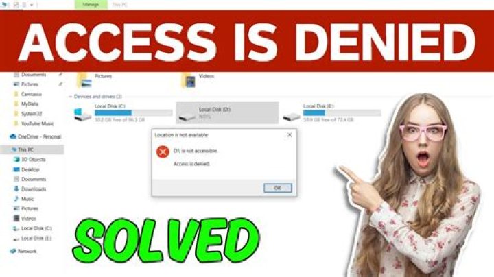 access is denied on local port