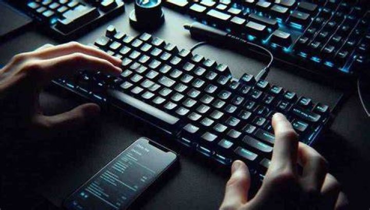 accessibility keyboard (dark mode)