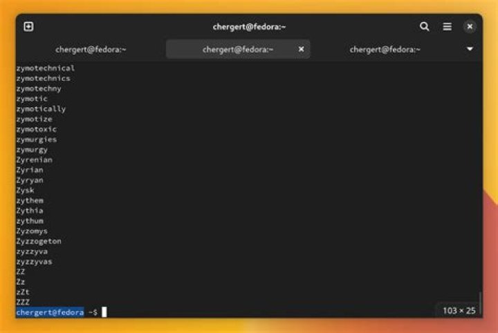 Accessing profile in gnome-terminal