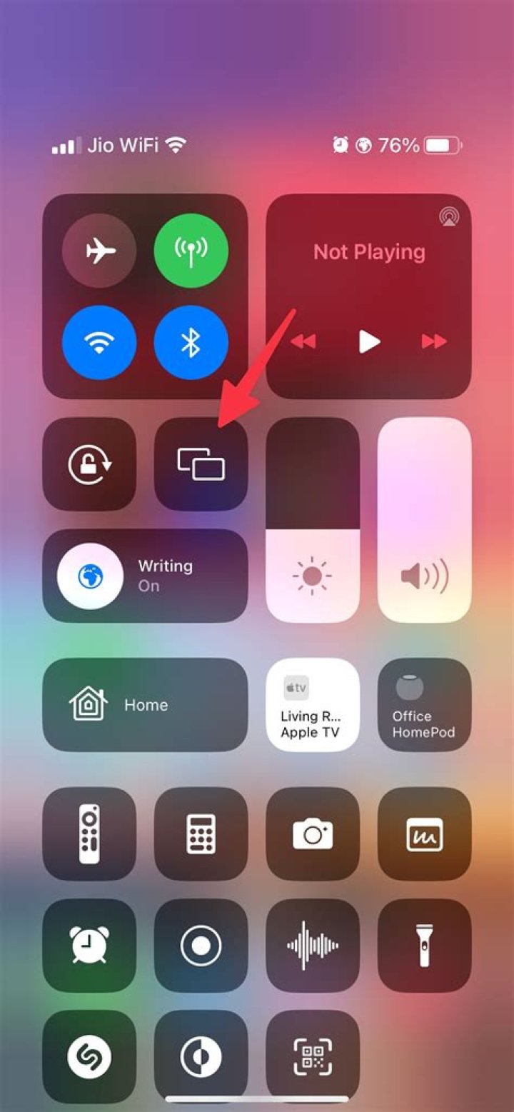 AirPlay screenshot