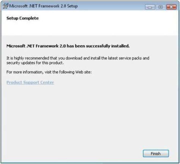 An application tells me I need .NET Framework 2.0.50727?