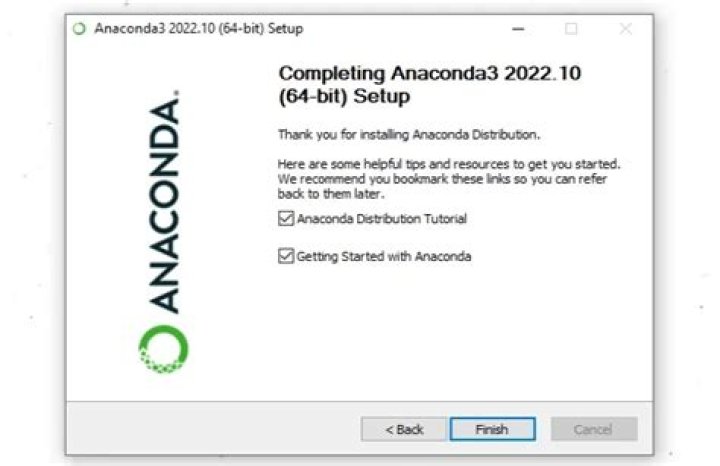 Anaconda Installation Warning