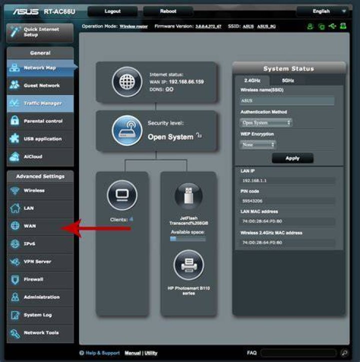 ASUS Port Forwarding