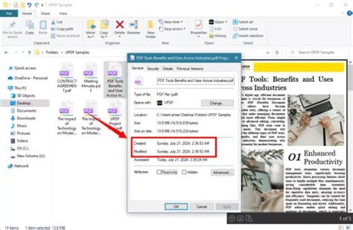 Author of the document a pdf was created from?