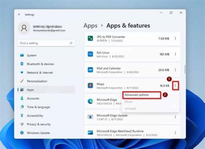 Background apps