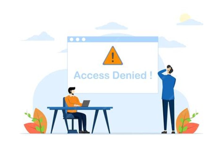 Being denied access to end task