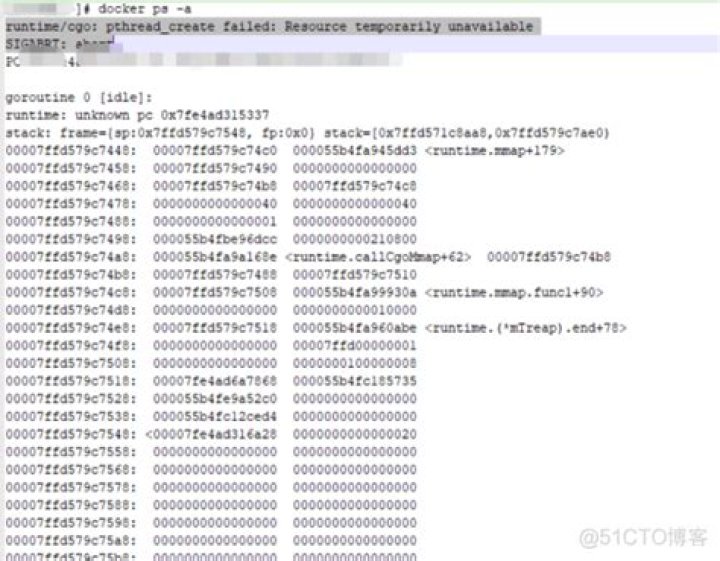 /bin/bash: Resource temporarily unavailable in Docker when running Chrome