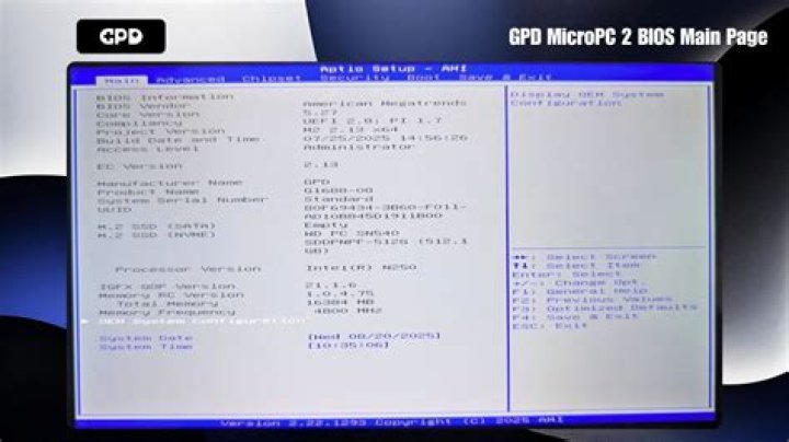BIOS Page 2