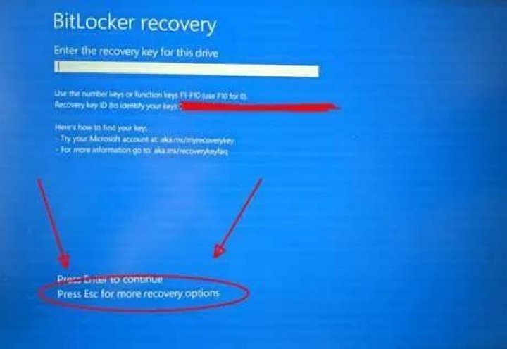 bitlocker - how to create recovery key?
