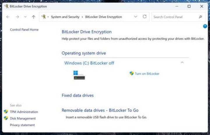 bitlocker