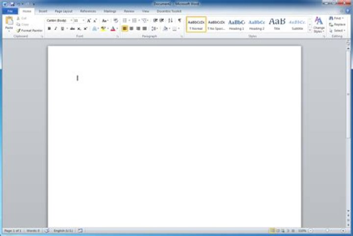 blank word file