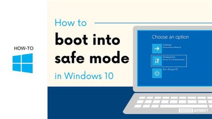 Boot into Windows safe mode with UEFI BIOS