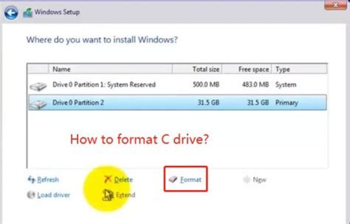 C drive before so-called 'clean-up'