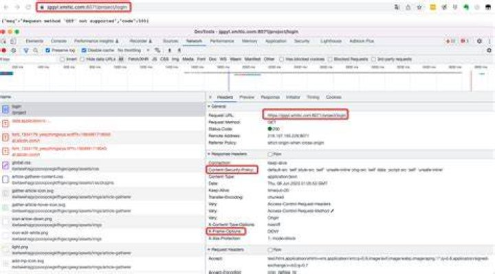 Can't find X-Frame-Options in Tomcat 8.0.12