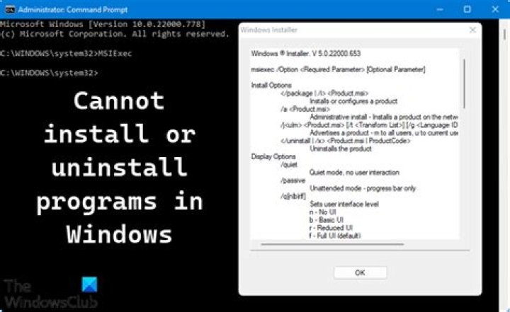 Can't install programs on windows 7