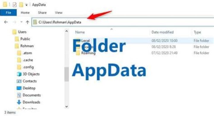 Can I move my AppData folder in Windows 10?