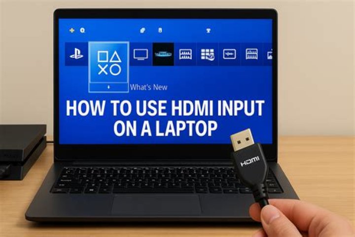 Can I take an HDMI input to my laptop?