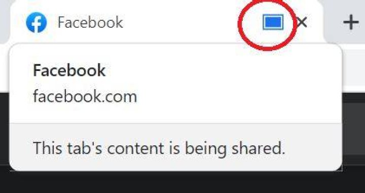 Chrome browser tab shares, how can I find who is it shared with?