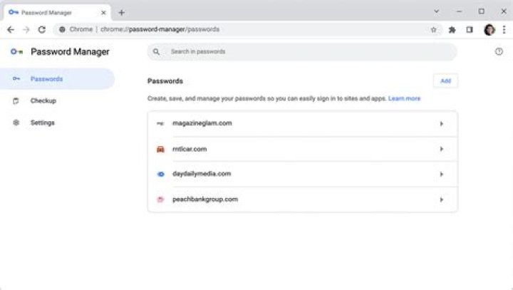 Chrome password import-export
