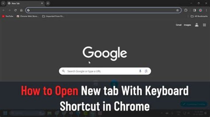 Chrome shortcut to open new tab in same tab group