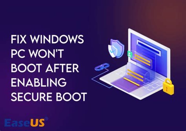Computer doesn't POST after enabling Secure Boot