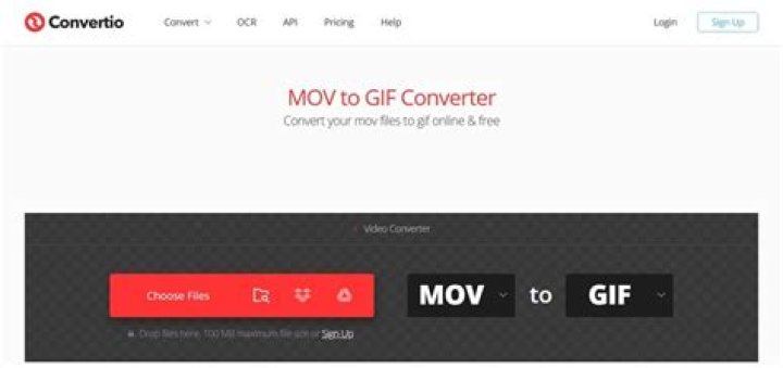 Convert transparent MOV to GIF