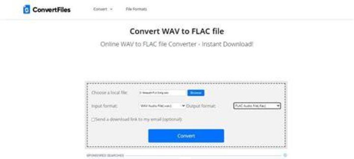 Convert WAV to FLAC in FFmpeg