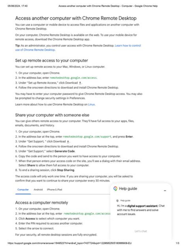 Copy Chrome extensions from one computer to another