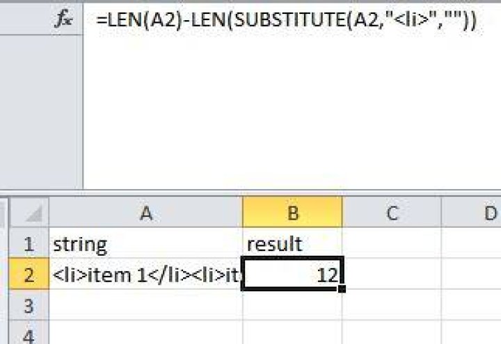 Count string occurrences error