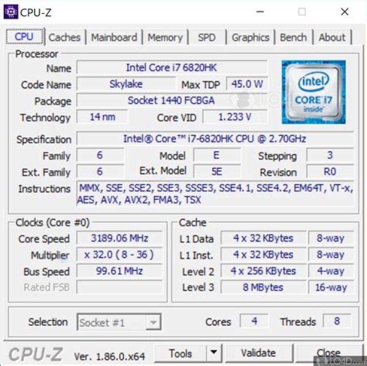 CPU-Z > SPD > Slot #2
