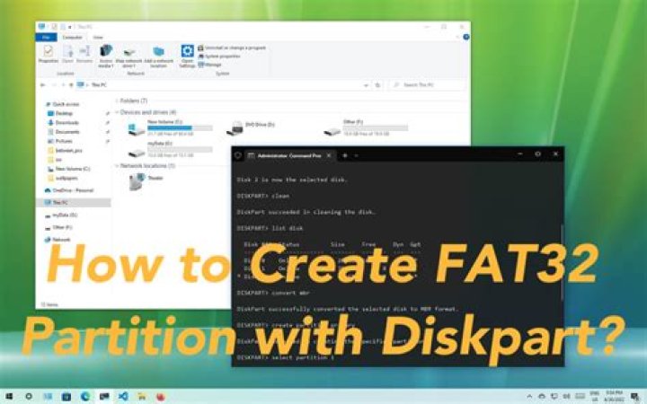 Create FAT32