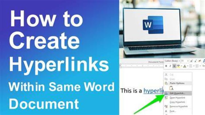 create hyperlink to specific bookmark or location in another Word document