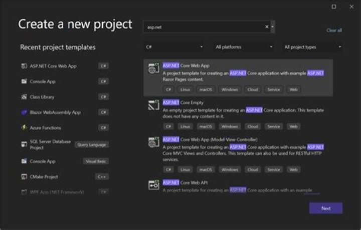 create new project