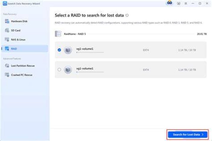Create RAID 1 on Windows 10