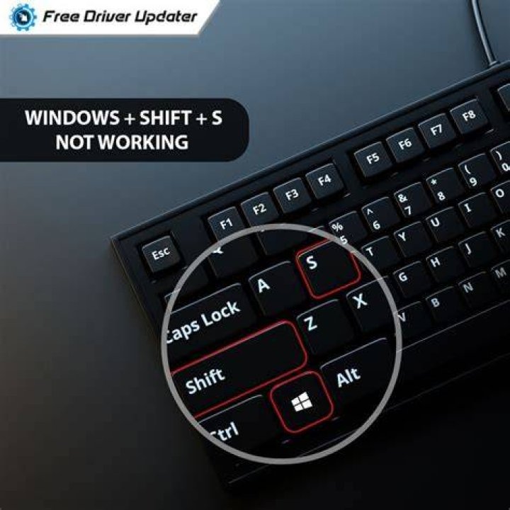 Ctrl + Alt + Shift + S hotkey not working in Windows 10 at all (not even in safe mode)