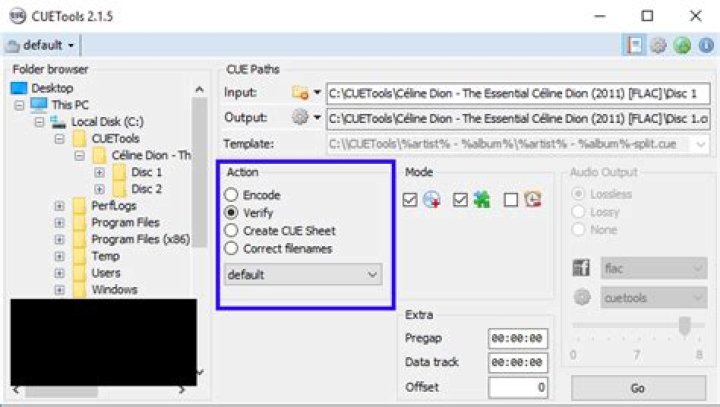 CUETools -- AccurateRip