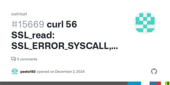 curl error SSL_ERROR_SYSCALL
