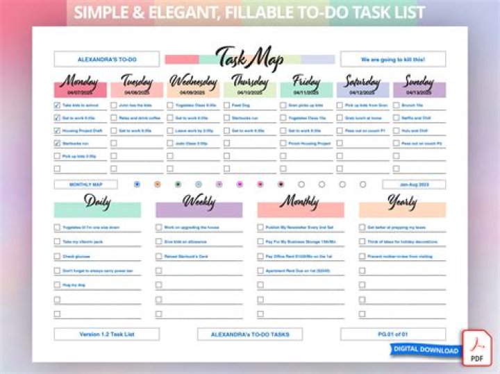 Daily Task List on the Ribbon