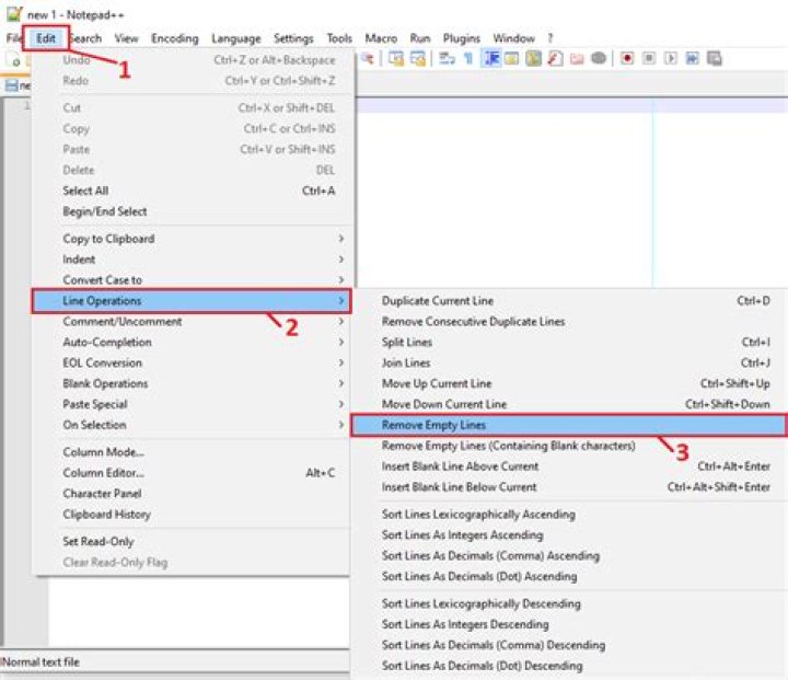 Deleting double blank lines or more in Notepad++ while retaining single blanks