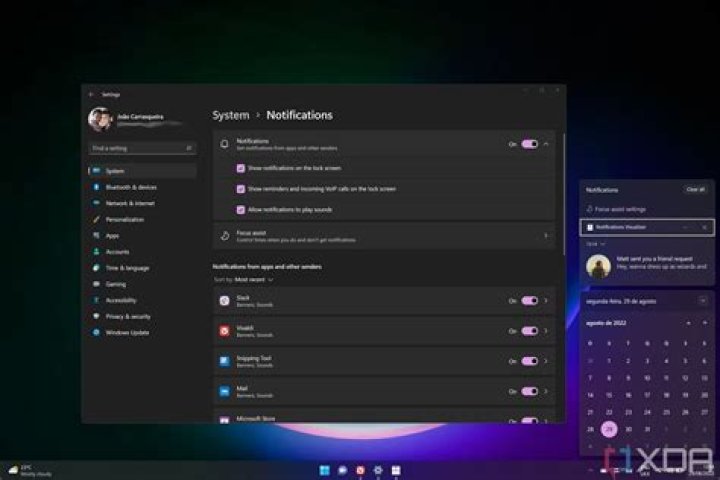 Desktop Notification