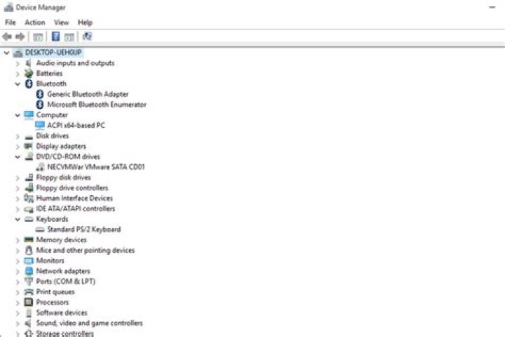 Device Manager screenshot