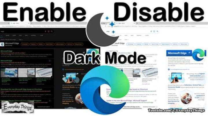 Disable dark mode setting