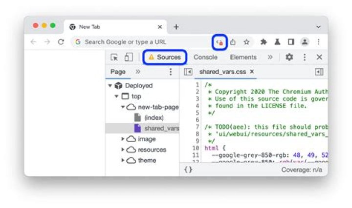 Disable JavaScript using DevTools