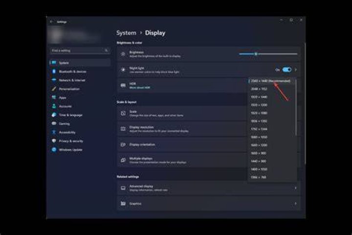 Display is slightly blurry on (native) 1920x1080 resolution