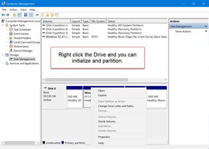 Do I have to initialize my new SSD before performing backup and partition?