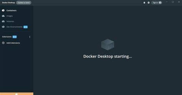 Docker Desktop for Windows GUI is not starting
