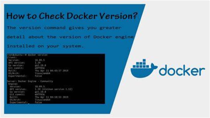docker version